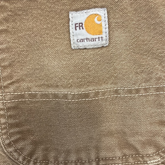 Mens Carhartt flame resistant cargo pants.  Size 36X30 - Picture 3 of 6